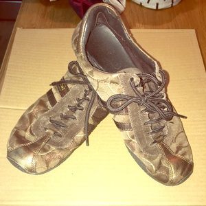Coach Metallic Sneakers